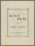 How d'ye do Cholly boy?