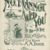 No, I cannot wed you, or, The maid and the Triton