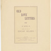 Old love letters