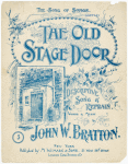 The old stage door