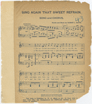 Sing again that sweet refrain
