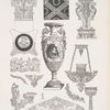 Bronzekapitäl - Tapetenmuster - Vase aus einer Auktion von Rudolf Lepke in Berlin - Dreifuß aus Bronze und Lüstre - Standsäule - Bronzebeschläge.