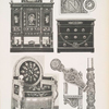 Schmuckschrank der Kaiserin Marie Louise - Schloßverzierung in ziselierter Bronze - Mahagonikommode im Empirestil - Thronsessel Napoleons I - Fensterbeschläge aus Bronze.