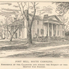 Fort Hill, South Carolina. Residence of the Calhouns and where the subject of this sketch (J.C. Calhoun) was reared. [from International Newspaper Syndicate].