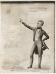 John C. Calhoun - Caricature: "Joshua commanding the sun to stand still"