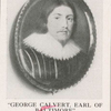 George Calvert, Earl of Baltimore.