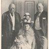 The late Duke of Cambridge and his descendants. The Duke is seen here with his son, Colonel Fitzgeorge, Mrs, Hamilton, and her son.