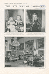 Prince George and Princess Augusta of Cambridge - Prince George of Cambridge at Windsor Castle - The sitting-room of the late Dke at Gloucester House.