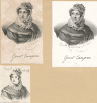Mme. (Jenet) Campan. [3 portraits].