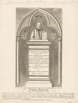 Camden's Monument. Prets Corner, Westminster Abbey.