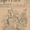 The Democratic chariot, with its wheels adjusted to suit all corners, has naturally come to grief. [caricature with Mr. Campbell and others].