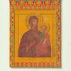 Sv. Ikona Odigitrii Smolenskoi Bogomateri (Nakhod. V Moskovskom Arkhangel'skom sobore.) Ris. Akad. F. Solntsev. Khromolitografiia F. Dregera.