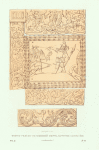 Ocherki rez'by po slonovoi kosti na trone Ioanna III (izobrazhenie 9.) Khromolitografiia F. Dregera.