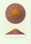 Shchit trostnikovyi, perevityi shelkami. V 1/3 doliu. Ris. Akad. F. Solntsev. Khromolitografiia F. Dregera.