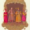 Odezhda tsarskaia XVII stoletiia. Khromolitografiia F. Dregera.