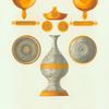 Serebrianaia perechnitsa tsaria Feodora Ioannovicha i zolotoi kovsh tsaria Borisa Godunova. Ris. Akad. F. Solntsev. Khromolitografiia F. Dregera.