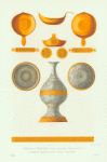 Serebrianaia perechnitsa tsaria Feodora Ioannovicha i zolotoi kovsh tsaria Borisa Godunova. Ris. Akad. F. Solntsev. Khromolitografiia F. Dregera.