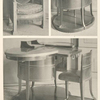 Malmaison: 1. Fauteuil du Trone. 2 & 3. Bureau de campagne