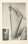 Malmaison: Salon de Musique. Harpe de l'Impératrice Joséphine (Ensemble et motifs des bronzes)