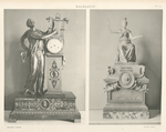 Malmaison: 1. Pendule de la Chambre de Bonaparte aux Tuileries. 2. Minerve, statuette du boudoir