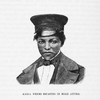 Maria Weems escaping in male attire.