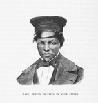 Maria Weems escaping in male attire.