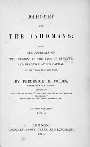 Dahomey and the Dahomans