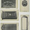 In Public Park, Christiana, Norway ["The Lioness with Cubs"]; Fulton Building [letter box], Philadelphia, PA; Brown Bank, Baltimore, MD; [tablet for Alexander Brown & Son Business]; Fennary Fountain, Boston, Mass.; Colonial Theatre, Boston, Mass.