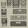 Parts of book stacks, for the above buildings [Columbia College; Springfield Library; Yale Law School; Smith College].