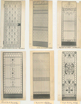 German American building, New York, N.Y.; St. Paul building, Baltimore, M.D.; # 63 West 45 Street, New York, N.Y.; Girard Bank, Philadelphia, PA; Prudential Ins[urance] building, Newark, N.J.; Singer building, New York, N.Y.