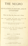 The Negro in revelation