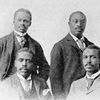 Group of Negro educators; Robert H. Bonner; Orishantkeh Fredremas; Chas. H. Boyer; Henry H. Proctor.