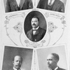 M.W. Dogan, President of Wiley University, Marshall, Tex.; James Kelly, draper and decorator, Decatur, Ill.; E. Hasberry, grocer, Louisville, Ky; Walter M. Coshburn, manufacturer, Worcester, Mass.; W.R. Pettiford, President of Savings Bank, Birmingham, Ala.