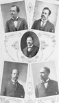 M.W. Dogan, President of Wiley University, Marshall, Tex.; James Kelly, draper and decorator, Decatur, Ill.; E. Hasberry, grocer, Louisville, Ky; Walter M. Coshburn, manufacturer, Worcester, Mass.; W.R. Pettiford, President of Savings Bank, Birmingham, Ala.