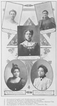 Mrs. D.H. Williams, prominent leader and kindergartner in Chicago; Mrs. M.L. Davenport, President of Woman's Conference in Chicago; Miss Anna Jones, leading club woman and high school teacher, Kansas City; Mrs. W.M. Coshburn, a prominent leader in Worcester, Mass.; Lillian J.B. Thomas, stenographer of Garnet Transfer Co., Louisville, Ky.