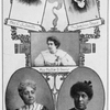Mrs. C.S. Smith, Recording Secretary National Association, Nashville, Tenn.; Mrs. Josephine Bruce, Vice President of National Association, Washington, D.C.; Miss Mattie B. Davis, President of Woman's Club, Athens, Ga.; Mrs. Josephine St. P. Ruffin, editor of "Woman's Era" and a recognized leader; Mrs. L.A. Davis, national organizer of Woman's Club, Chicago.