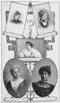 Mrs. C.S. Smith, Recording Secretary National Association, Nashville, Tenn.; Mrs. Josephine Bruce, Vice President of National Association, Washington, D.C.; Miss Mattie B. Davis, President of Woman's Club, Athens, Ga.; Mrs. Josephine St. P. Ruffin, editor of "Woman's Era" and a recognized leader; Mrs. L.A. Davis, national organizer of Woman's Club, Chicago.