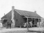 Typical plantation homes in the south of migrants to Chicago