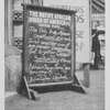 A Harlem "Back to Africa" announcement, Negro Club, New York
