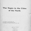 The Negro in the cities of the north 
