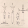 Lamp on Waterloo Bridge - Lamp between the toll gates on Waterloo Bridge