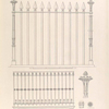 Street and balcony railing, from a house in Park Lane