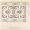 Balcony railing, from the United Service Club-house, Waterloo Place.