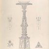 Table lamp, from the United Service Club-house.