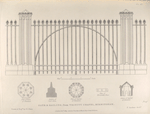 Gate & railing, from Trinity Chapel, Birmingham.