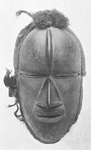 A devil-mask of Eastern Liberia.