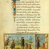 The bird catcher and the crested lark [cont.]; Hermes and the traveler.
