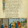Hermes and the traveler [cont.]; The thieving child and his mother.