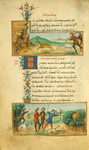 The blind doe [cont.]; The doe and the lion; The doe and the vines.