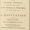 A narrative of the proceedings of the black people, during the late awful calamity in Philadelphia, in the year 1793